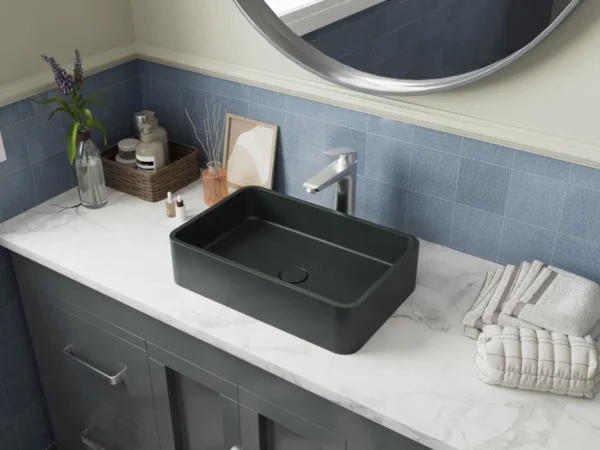 Lavabo de sobreponer de microcemento - Image 2